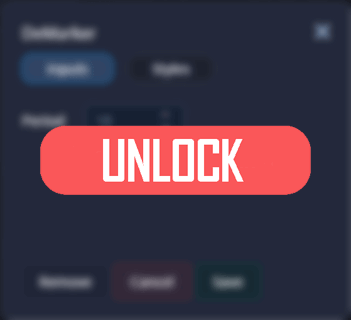 Demarker indicator settings for Pocket Option
