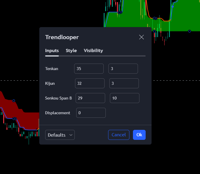 Settings Trendlooper