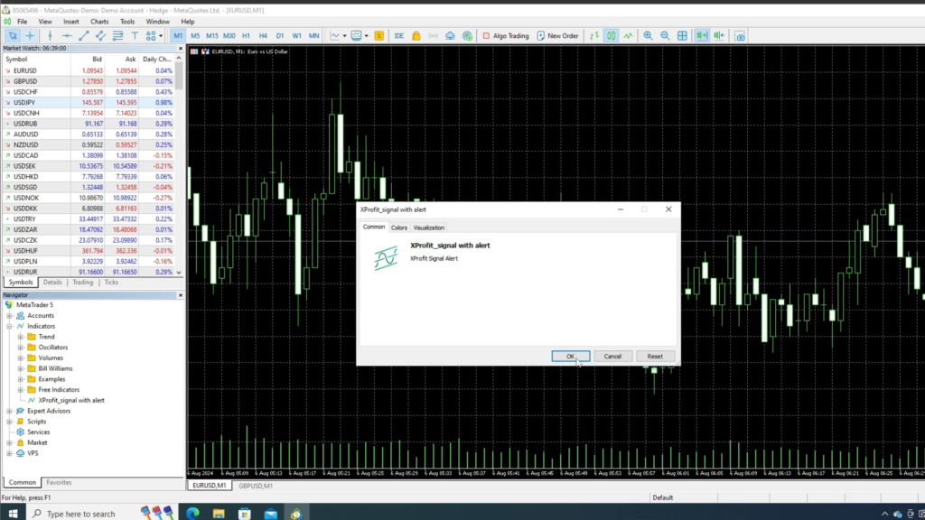 XProfit Indicator Installation